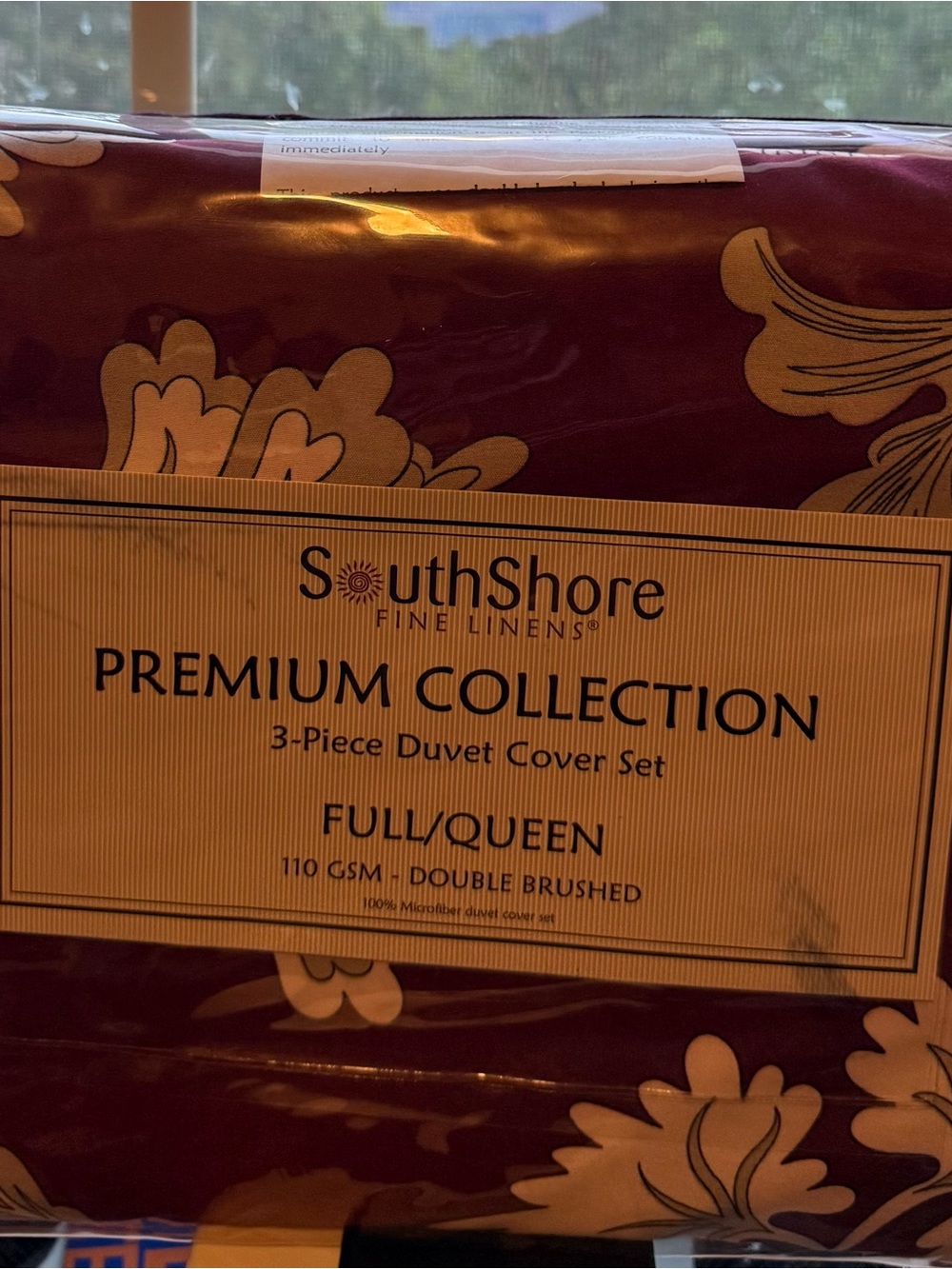 Southshore Fine Linens 3-Piece Duvet Cover Set – Full/Queen – New